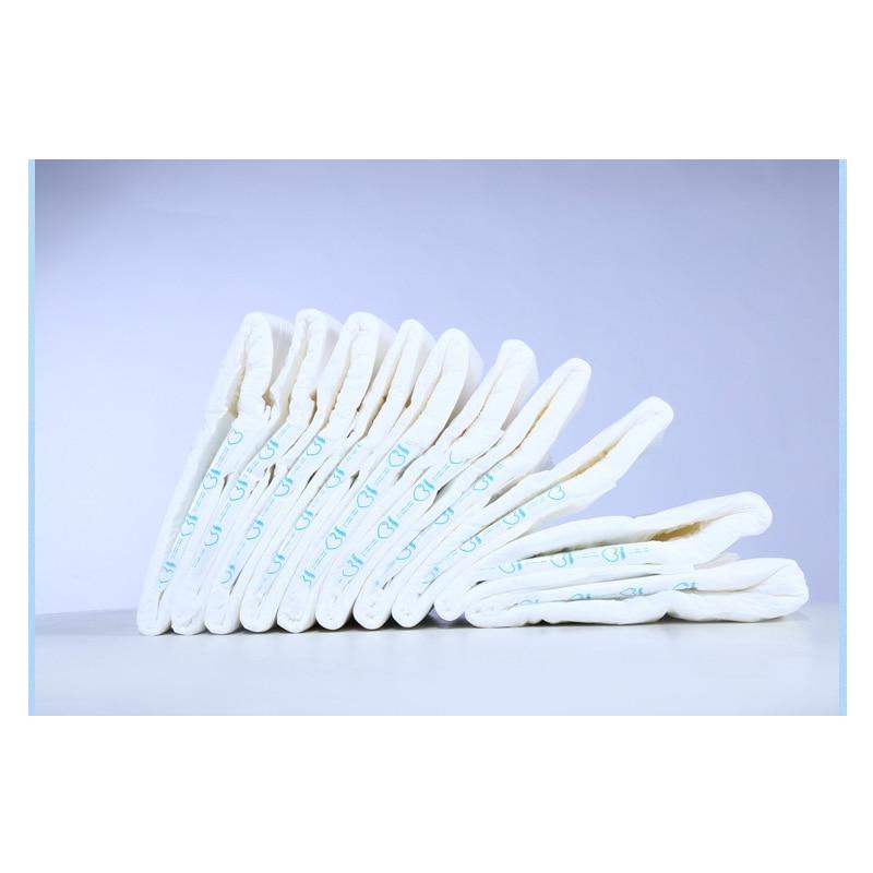 illustrates pieces of the disposable adult diapers together.