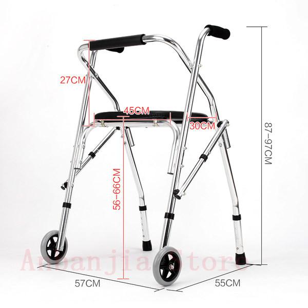 Lightweight Rollator Walker