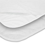 a closer look on the strap on the 4 corners of the mattress cover.