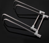 Elderly Bamboo Stainless Steel Bath Stool