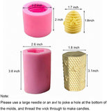 Silicone 3D Honeycomb Candle Mold