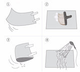 Elderly Toilet Aid Anti-Slip Cat Floor Mat