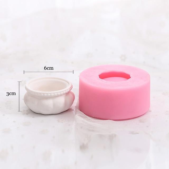 Silicone Flower Pot Mold