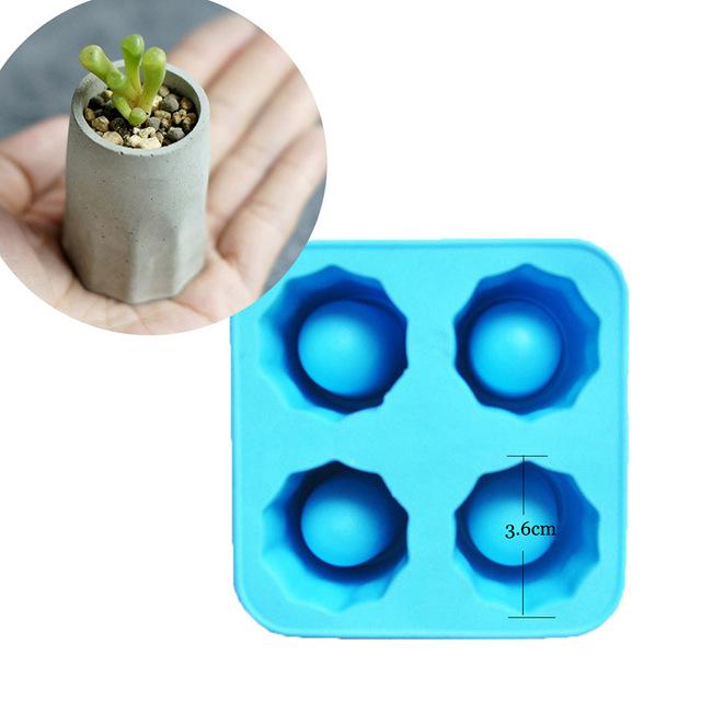 Silicone Flower Pot Mold