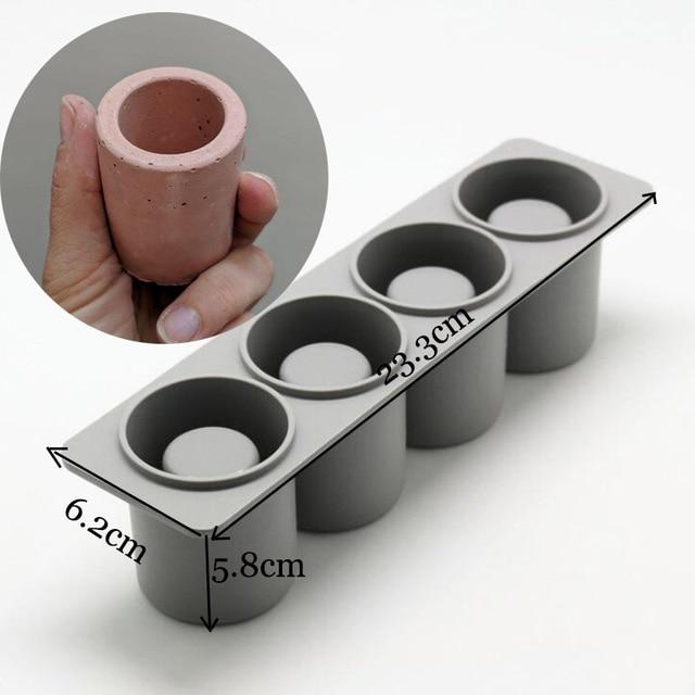 Silicone Flower Pot Mold