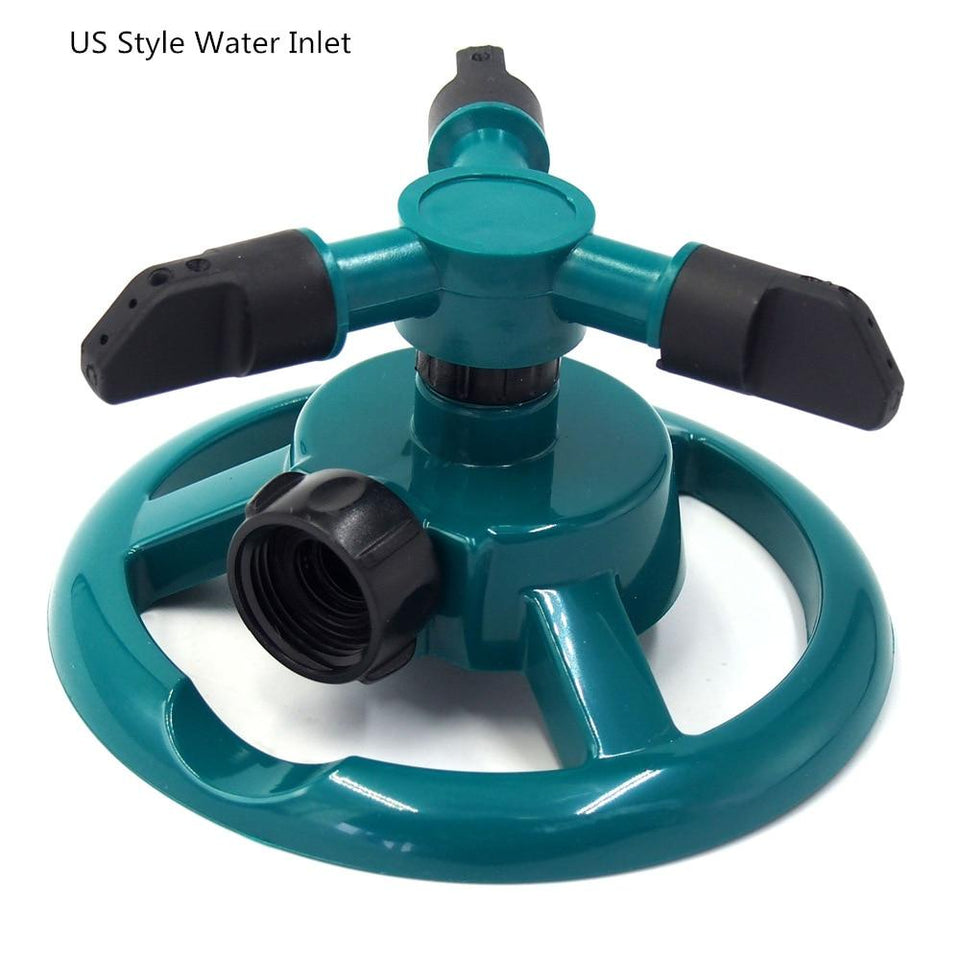 Blue 360 Auto-Rotating Sprinkler