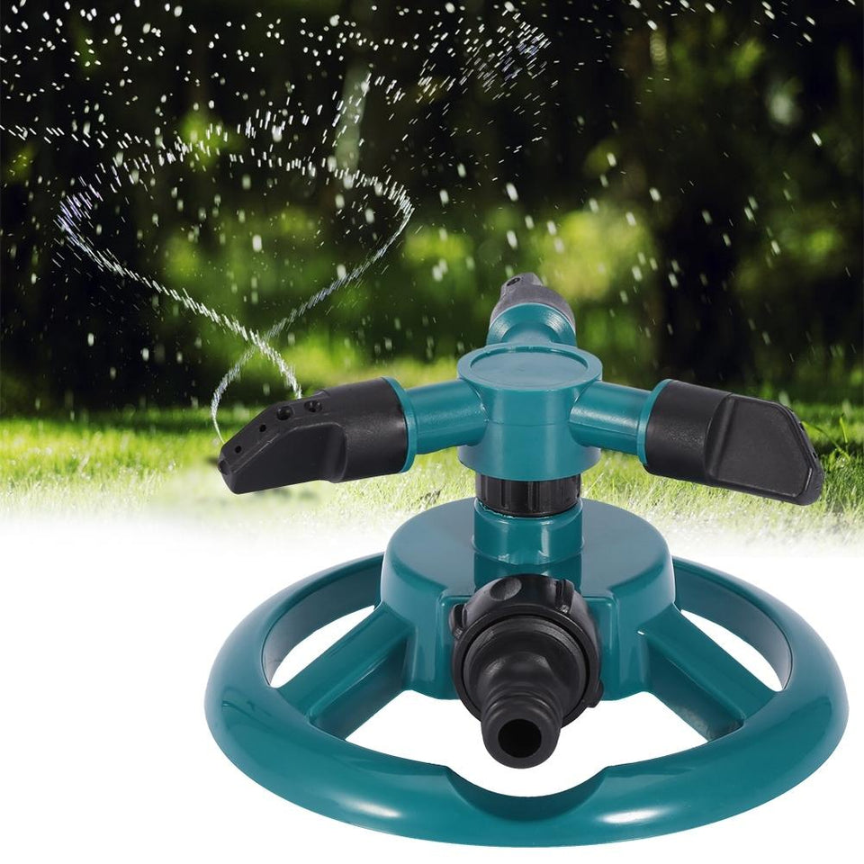 Blue 360 Auto-Rotating Sprinkler