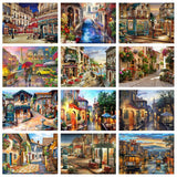 City Landscape Diamond Embroidery