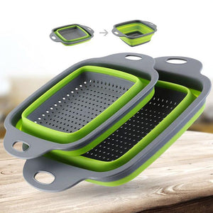 Foldable Silicone Food Strainer