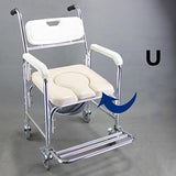 Elderly Bath Aid heavy Mobile Toilet Seat
