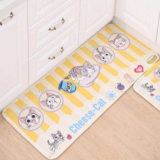 Elderly Toilet Aid Anti-Slip Cat Floor Mat