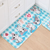 Elderly Toilet Aid Anti-Slip Cat Floor Mat