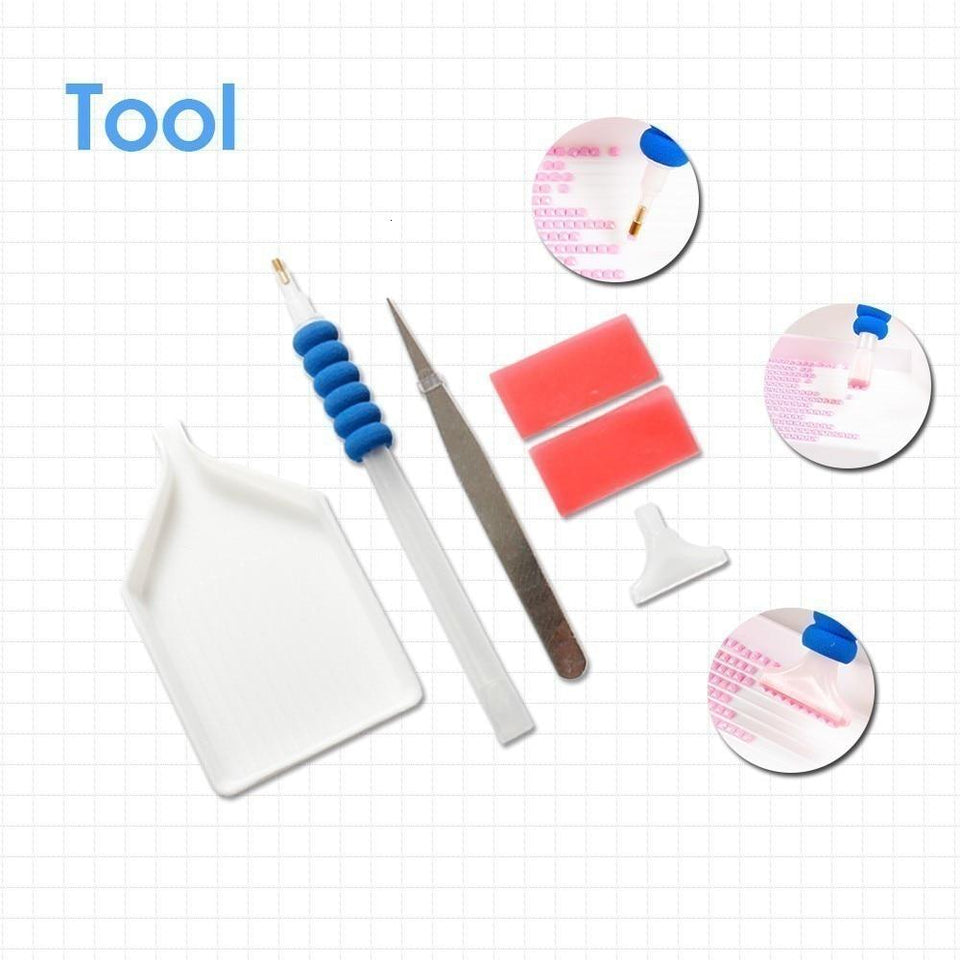 City Landscape Diamond Embroidery