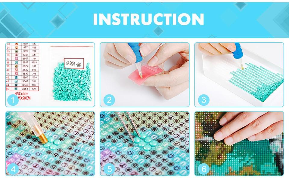 City Landscape Diamond Embroidery