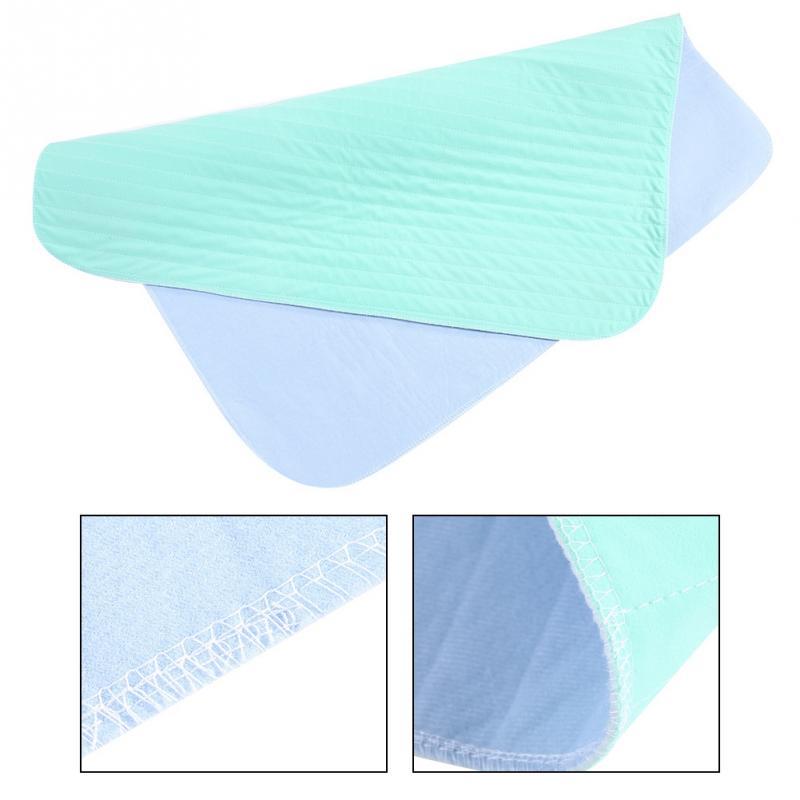 a closer look on the fabric of the Elderly Incontinence Reusable Waterproof Bed Pad.