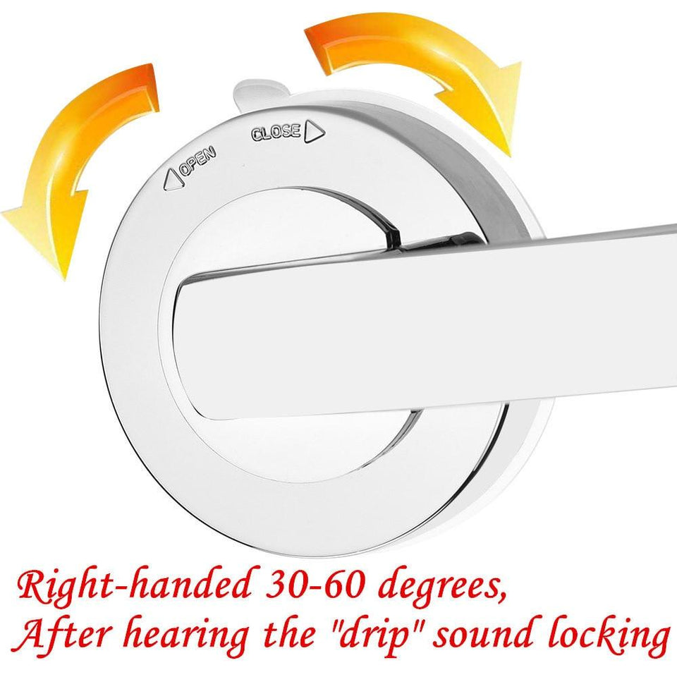 Elderly Bath Aid Anti-Slip suction grab rails