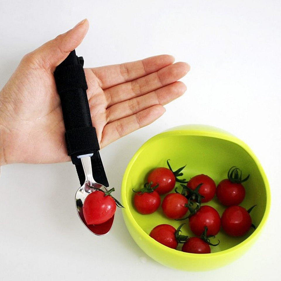 Flexible Strap-on Cutlery Spoon