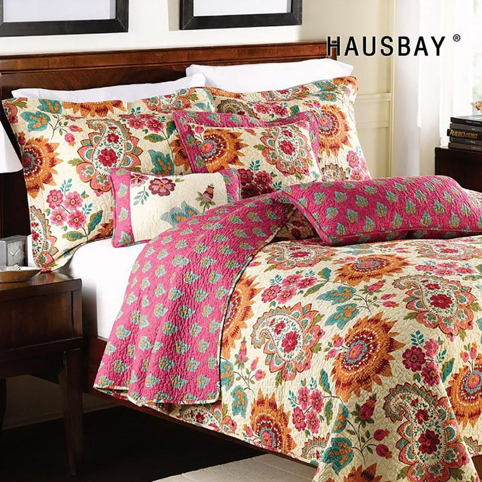 3 pieces King and Queen Bedsheets