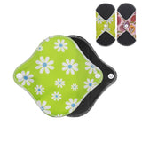 inside the Elderly Incontinence Reusable Bamboo Charcoal Sanitary Panty Liner which shows the soft and comfortable bamboo fabric.