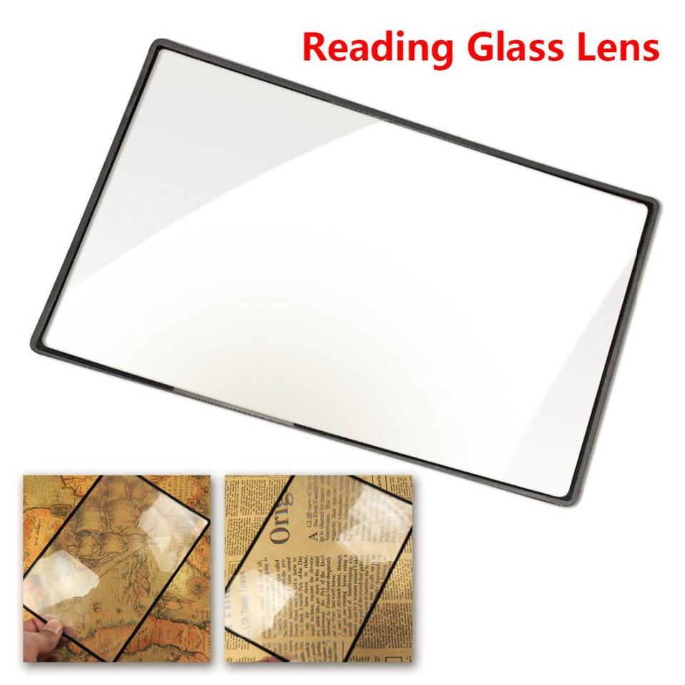 Flat Book Magnifier Lens