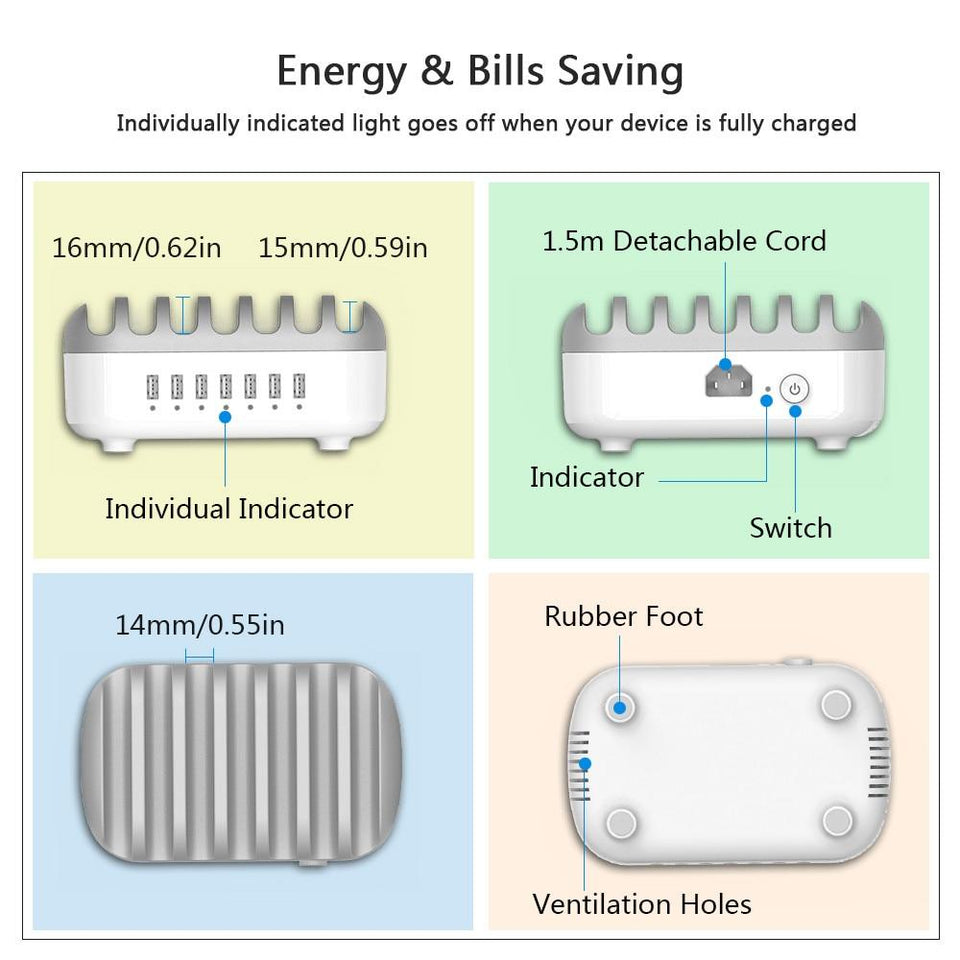 Multi Port Charger Dock