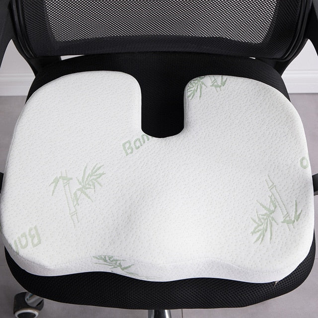 2 In 1 Bamboo Fiber Memory Foam Cushion