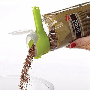 Pour Food Storage Bag Clip
