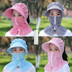 Hat Multi Function Anti-UV Summer Hat (With Mask)
