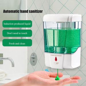 600ml Smart Liquid Soap Dispenser