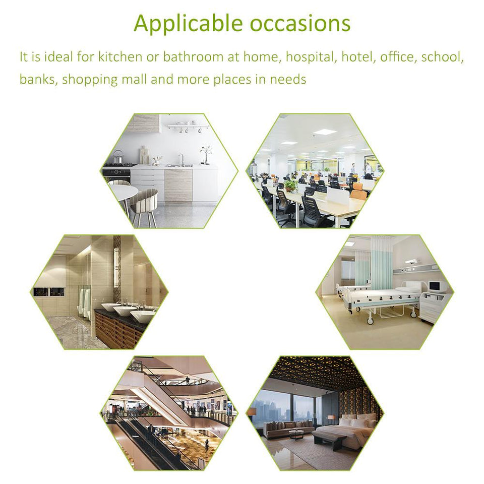 places you can mount the Smart Wall Soap Dispenser. ideal for kitchen or bathroom or hospitals etc.