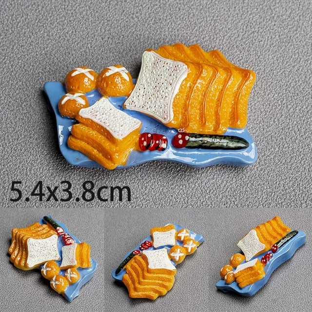 Breakfast Fridge Magnet