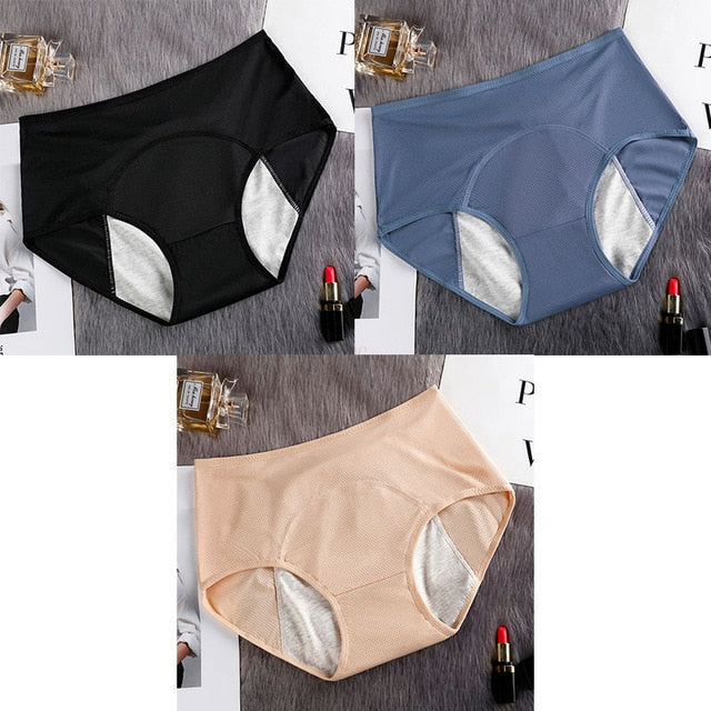 3 Pack Elderly Incontinence Women's Diapers Pants Underwear