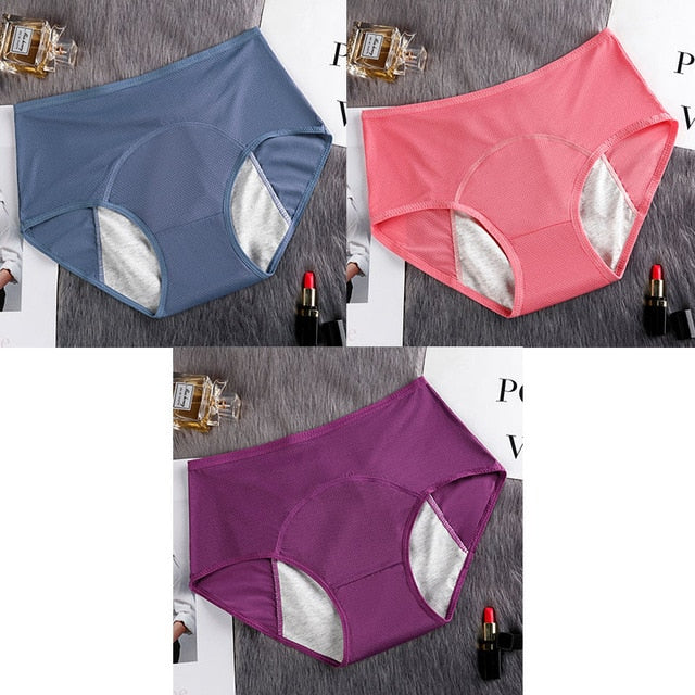 3 Pack Elderly Incontinence Women's Diapers Pants Underwear