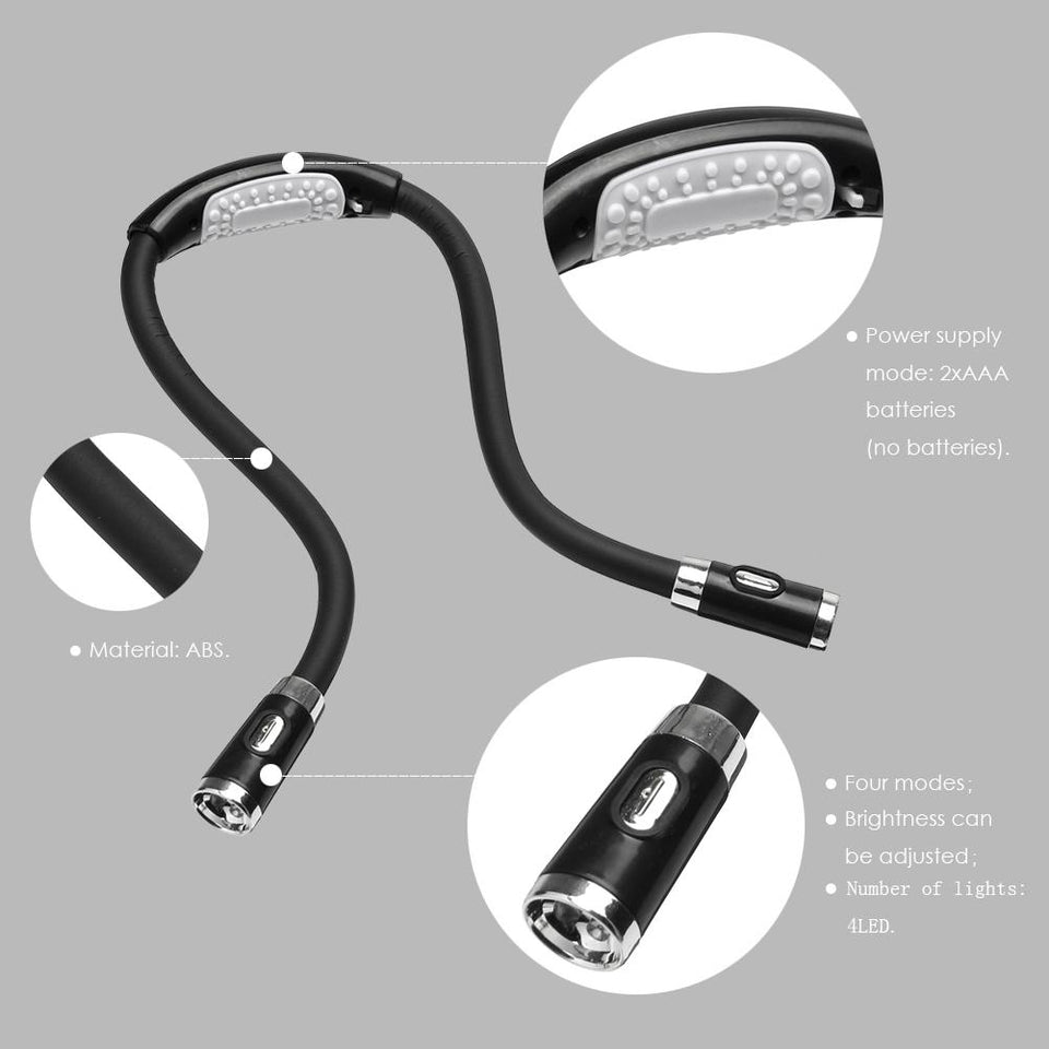 Portable LED Handsfree Neck light