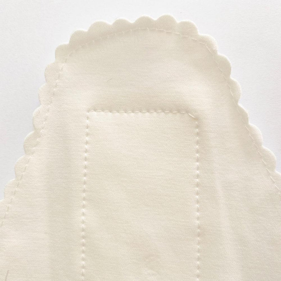 a closer look  on the reusable cotton sanitary pads.