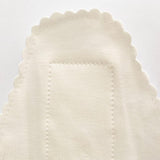 a closer look  on the reusable cotton sanitary pads.