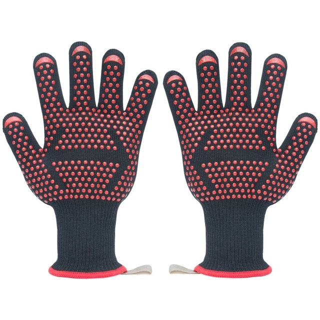 Heat Resistant Barbecue Gloves