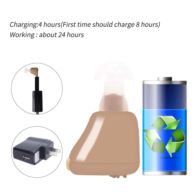 In-ear Rechargeable Hearing Aid