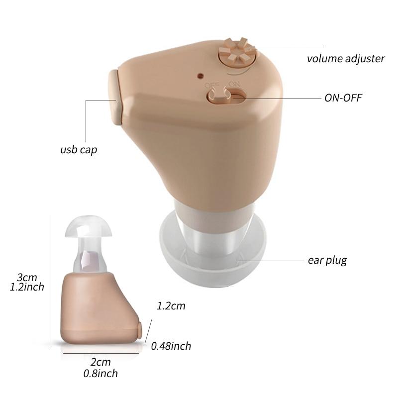 In-ear Rechargeable Hearing Aid