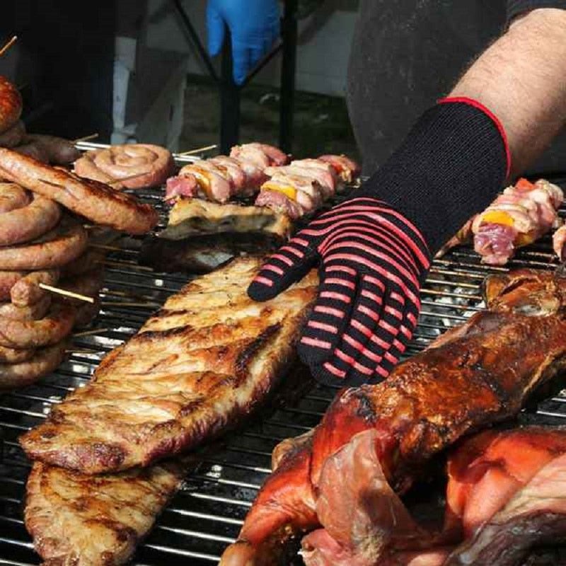 Heat Resistant Barbecue Gloves
