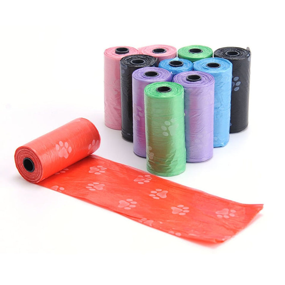 10Roll 150pcs Degradable Pet Waste Poop Bags Dog Cat Clean Up Refill Garbage Bag