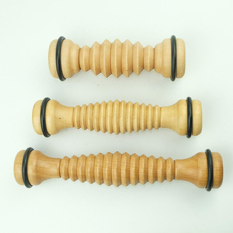 Wooden Foot Massage Roller