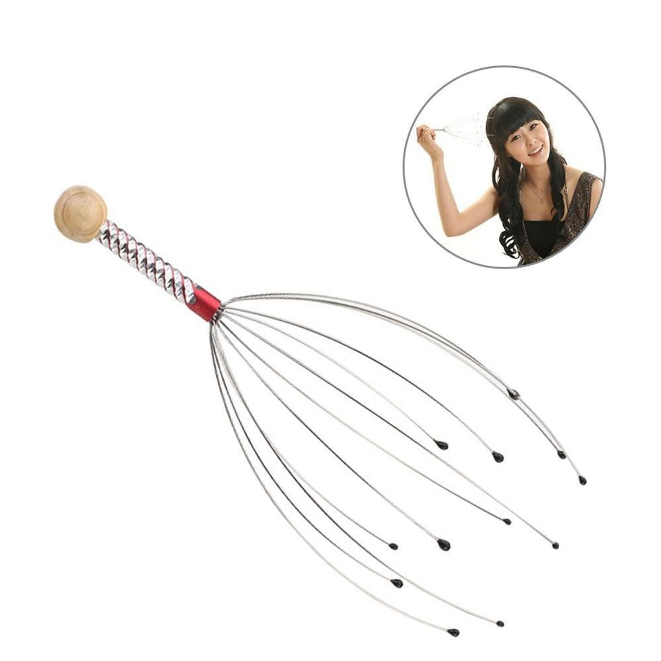 Octopus Head and Scalp Massager