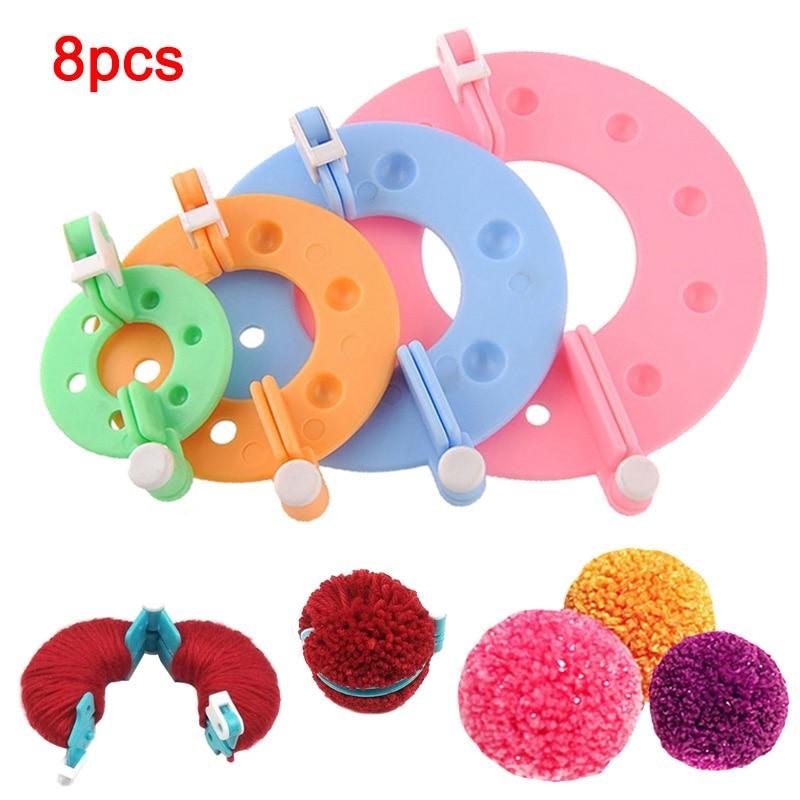 8 Pack Pompom Maker Kit
