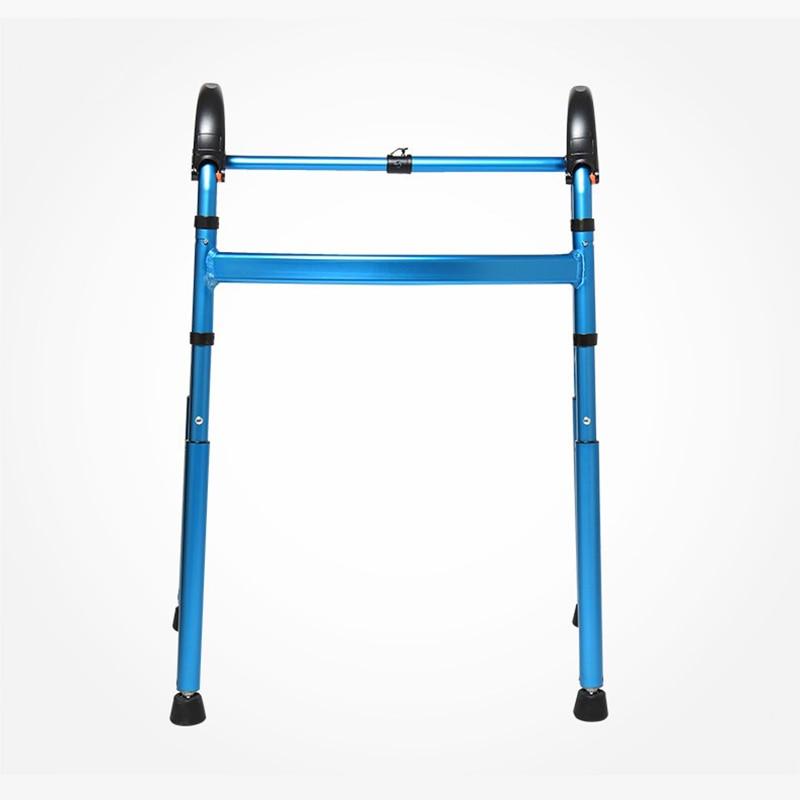 Adjustable aluminum frame walker