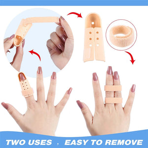 Easier Life 1/2/5Pcs Finger Splint Brace Adjustable Broken Finger Joint Stabilizer Support Finger Protection Mallet Posture Corrector