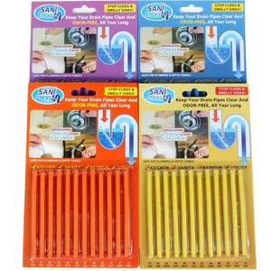 elderly toilet aid 12 Pack Pipe Drain Cleaner and Deodorizer