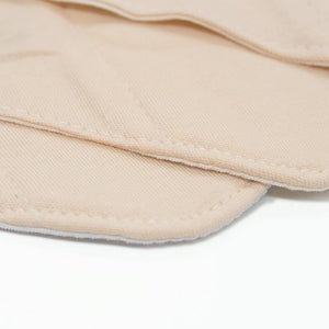 a closer look on the bamboo fabric used to make the Elderly Incontinence Reusable Bamboo Charcoal Sanitary Panty Liner.