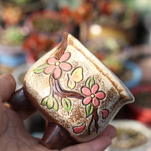 Ceramic Flower Jars