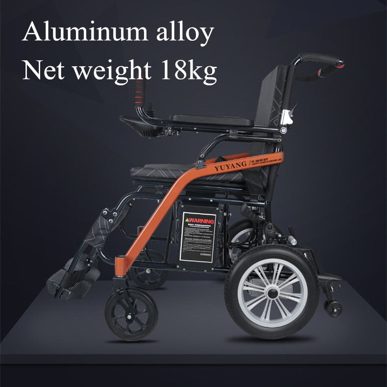 foldable lightweight electric wheelchair